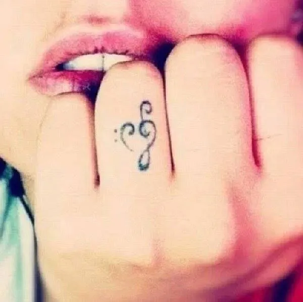 Tatuajes de Música on Pinterest | Treble Clef, Tatuajes and Little ...