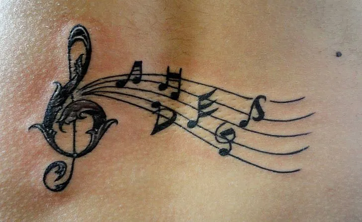 clave de sol | [Tatuajes y signos] | Pinterest