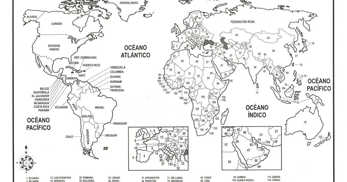 clic para ampliar) | Planisferio con nombres, Mapamundi para imprimir, Mapa de mexico clic para ampliar) | Planisferio con nombres, Mapamundi para imprimir, Mapa de mexico