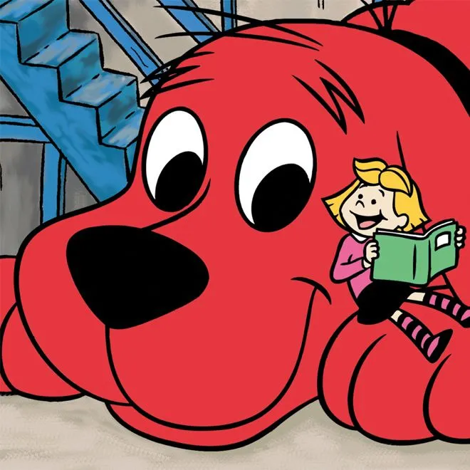 Clifford the Big Red Dog is back—exclusive to Netflix