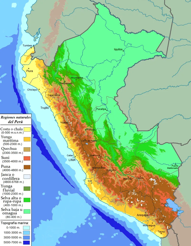 El clima del Perú a través de los mapas - Geografía Infinita El clima del Perú a través de los mapas - Geografía Infinita