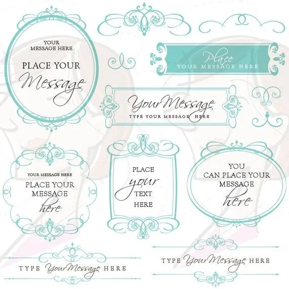 Clip art bordes boda - Imagui