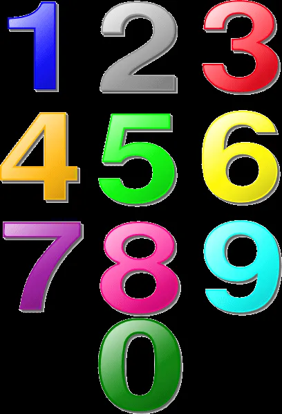 Clipart Numbers 1 To 10 | Clipart Panda - Free Clipart Images