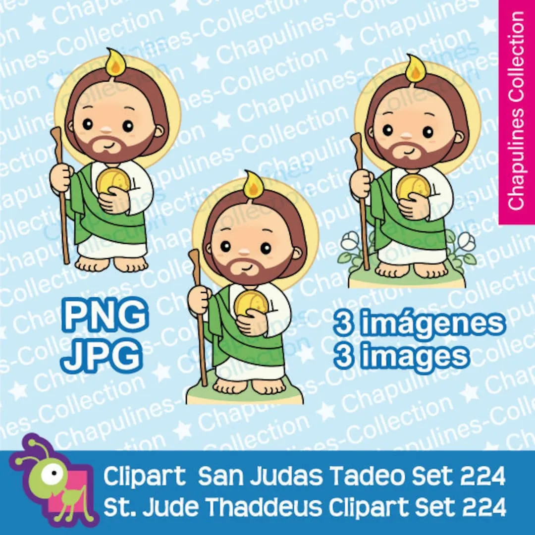 Clipart San Judas Tadeo Set 224 Descarga instantánea - Etsy México Clipart San Judas Tadeo Set 224 Descarga instantánea - Etsy México