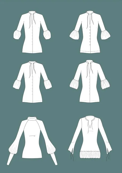 Diseños de blusas - Imagui