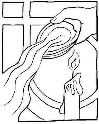 cliparts a colores sobre el bautismo imagenes dibujos animados ...