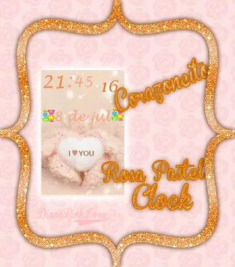 Clock XWidget -Corazoncito Rosa Pastel by ~DianaPinkLove2 on ... Clock XWidget -Corazoncito Rosa Pastel by ~DianaPinkLove2 on ...