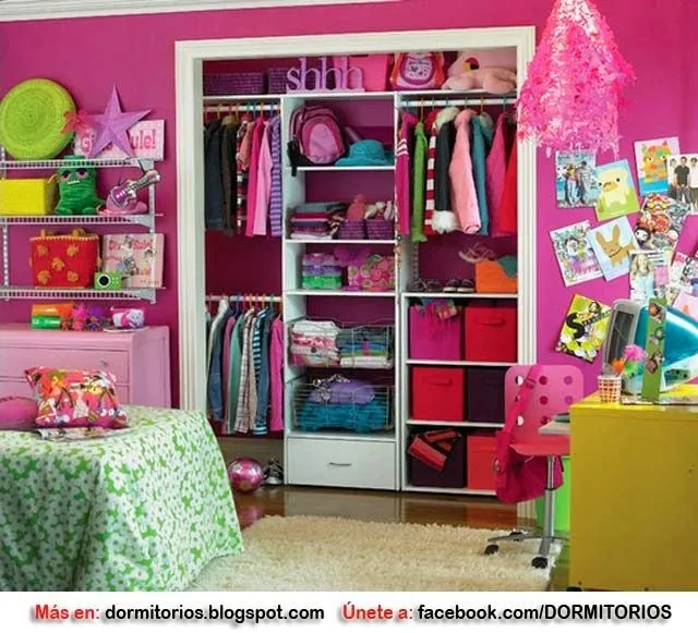 CLOSET PARA NIÑOS y NIÑAS : DORMITORIOS: decorar dormitorios fotos ...
