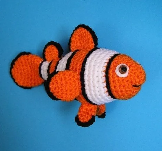 CLOWN FISH PDF Crochet Pattern-Nemo!!. | Amigurumi | Pinterest ... CLOWN FISH PDF Crochet Pattern-Nemo!!. | Amigurumi | Pinterest ...