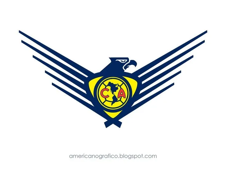 Club América • Escudo Águila | América | Pinterest Club América • Escudo Águila | América | Pinterest
