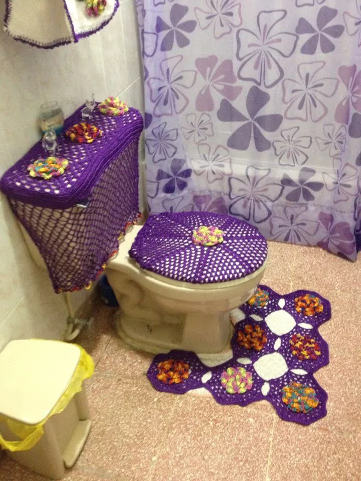 CLUB LAS ARAÑITAS DOMINICANAS: JUEGOS DE BAÑOS A CROCHET LADAMA CLUB LAS ARAÑITAS DOMINICANAS: JUEGOS DE BAÑOS A CROCHET LADAMA