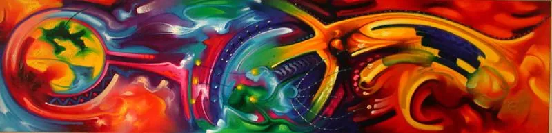 Club del Arte Latino: Cuadros abstractos