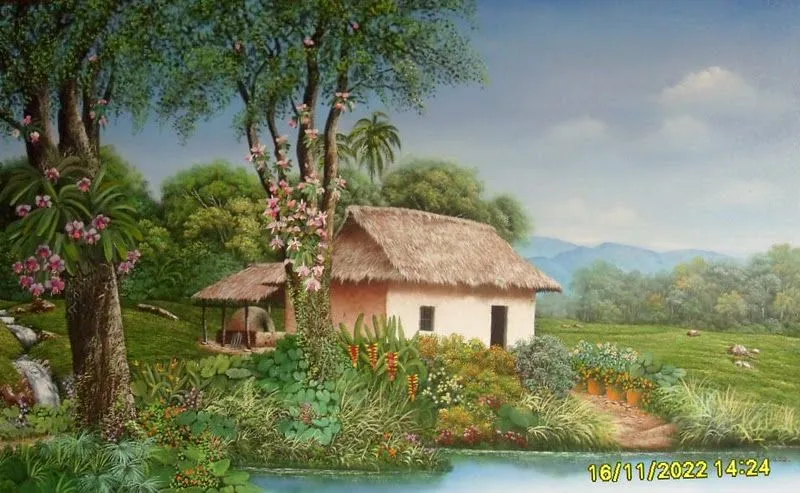 Imágenes de Pinturas: PAISAJES CAMPESTRES OLEO