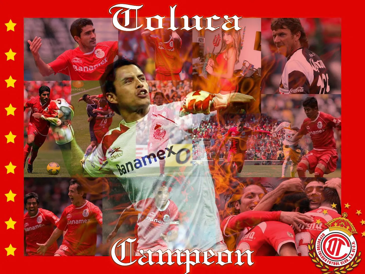 Club Deportivo Toluca: Wallpaper Toluca Campeon Club Deportivo Toluca: Wallpaper Toluca Campeon