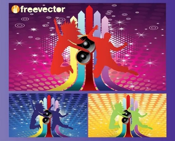 Club de fondo Flyer Vector de fondo - vectores gratis para su ...