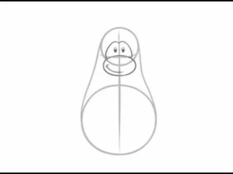 Club penguin: Como dibujar a un pingüino - YouTube Club penguin: Como dibujar a un pingüino - YouTube