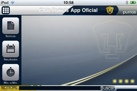 Club Pumas Oficial 1.7 App for iPad, iPhone - Sports - app by Icom ... Club Pumas Oficial 1.7 App for iPad, iPhone - Sports - app by Icom ...
