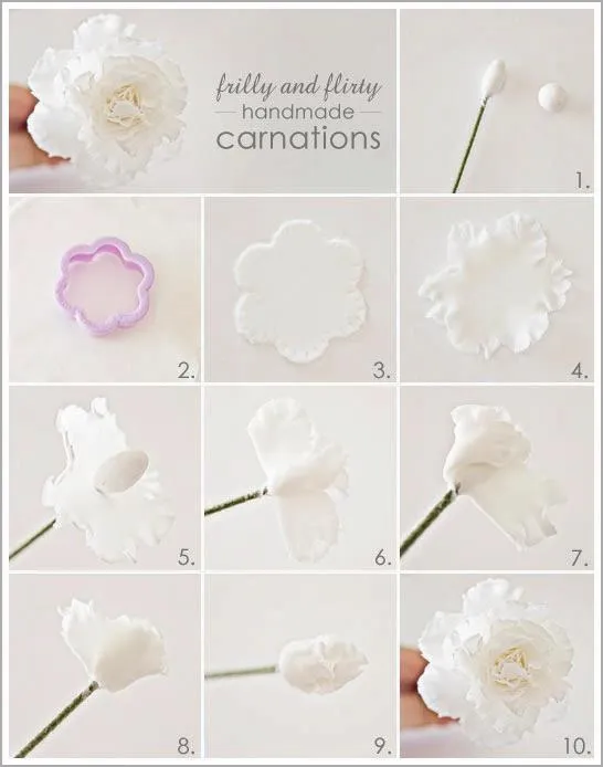 El club de las Reposteras: FLORES DE PASTA DE GOMA El club de las Reposteras: FLORES DE PASTA DE GOMA