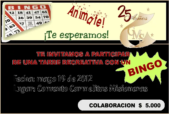 CMS Provincia Sagrado Corazón: Tarde recreativa CMS Provincia Sagrado Corazón: Tarde recreativa
