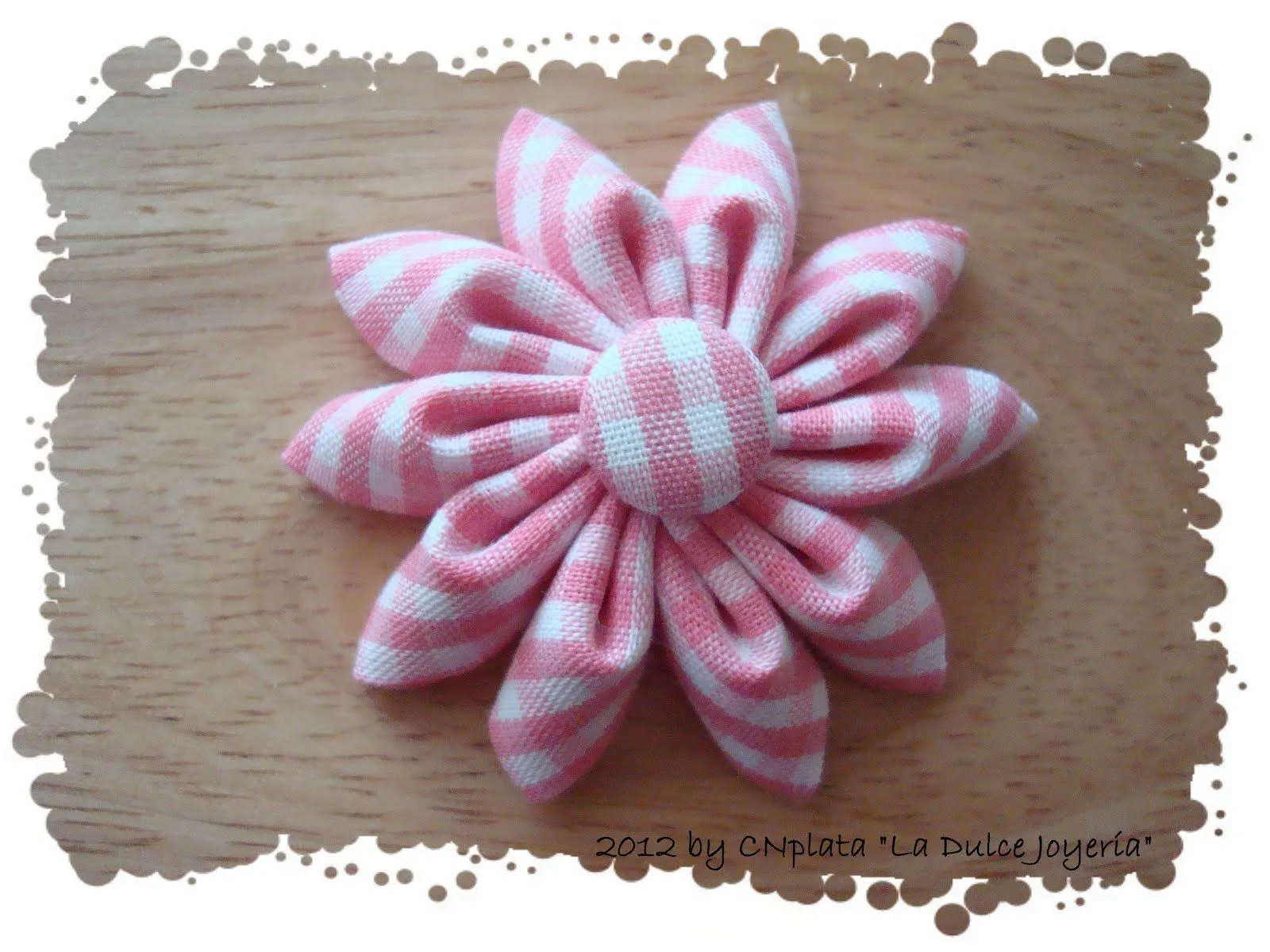 CNPLATA: LA DULCE JOYERIA: Diademas Flor Kanzashi!!! CNPLATA: LA DULCE JOYERIA: Diademas Flor Kanzashi!!!