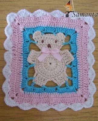 Mantas para bebé a crochet paso a paso - Imagui Mantas para bebé a crochet paso a paso - Imagui