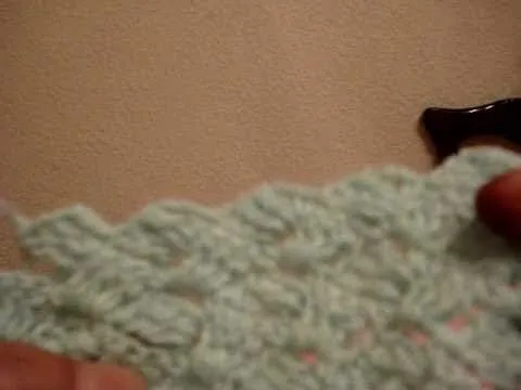 Cobijita para bebe Conchitas o Panelitas Inclinadas - YouTube Cobijita para bebe Conchitas o Panelitas Inclinadas - YouTube