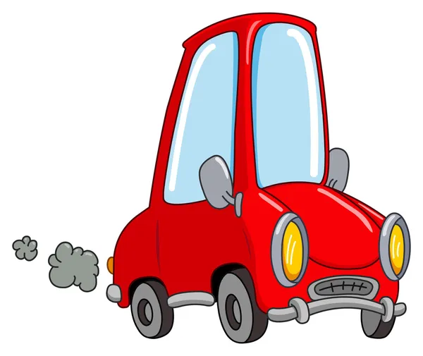 Coche de dibujos animados — Vector stock © yayayoyo #8192292