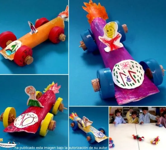 Coche de formula 1 | Manualidades InfantilesManualidades Infantiles