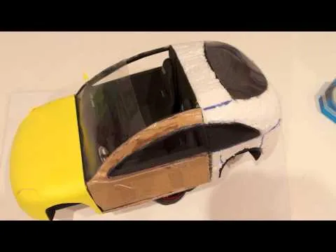 Coche goma eva - El Taller de Lourdes - YouTube