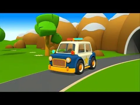 Coche de policía - Camión de bomberos - Ambulancia - Carros para ... Coche de policía - Camión de bomberos - Ambulancia - Carros para ...