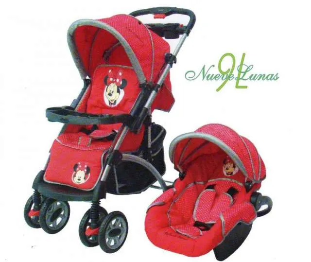 Coche travel system disney minnie / mickey - San Justo, Argentina ...