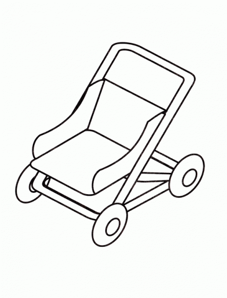 cochecito-bebe | Dibujos y juegos, para pintar y colorear cochecito-bebe | Dibujos y juegos, para pintar y colorear