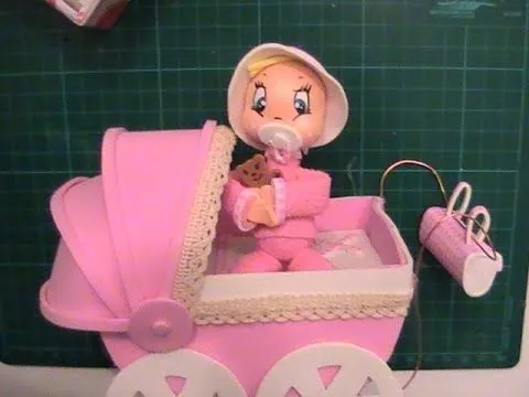 cochecito de bebe ( tutorial paso a paso, 2ª parte) - YouTube cochecito de bebe ( tutorial paso a paso, 2ª parte) - YouTube
