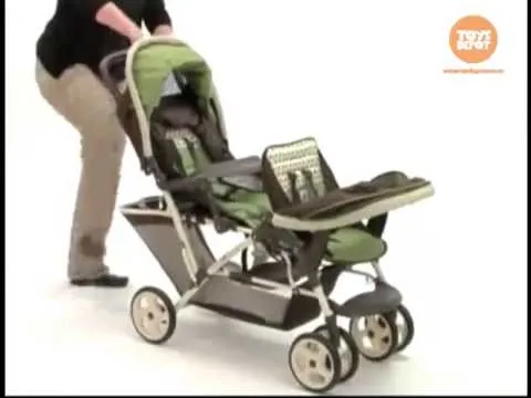 Cochecito Graco Duo Glider Green Tea Doble - YouTube