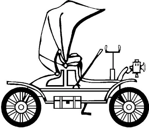 COCHES ANTIGUOS PARA COLOREAR | Dibujos para colorear COCHES ANTIGUOS PARA COLOREAR | Dibujos para colorear