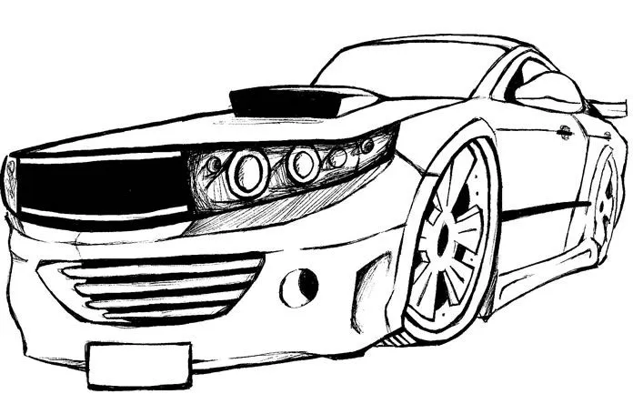 Coches chidos para colorear - Imagui