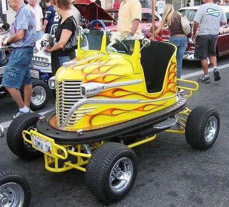 Coches tuneados con llamas - Imagui