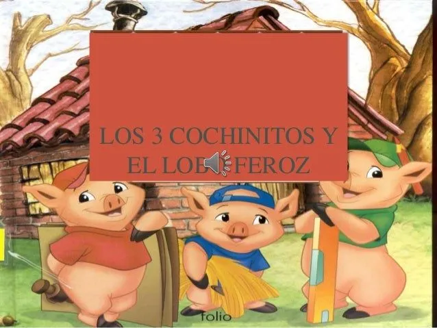 Los 3 cochinitos y el lobo feroz ronaldo