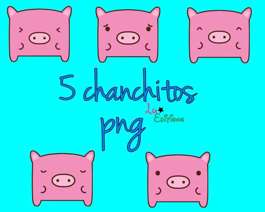 5 Cochinitos png by LuEditions12 on DeviantArt 5 Cochinitos png by LuEditions12 on DeviantArt