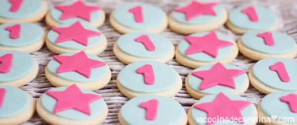 La Cocina de Carolina: Cómo decorar galletas con fondant (galletas ...