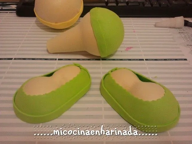 Mi cocina enharinada: FOFUCHAS: PASOS BÁSICOS