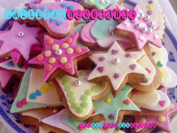 Las recetas de Sara: Que monas!! Galletitas Decoradas ( Convencional) Las recetas de Sara: Que monas!! Galletitas Decoradas ( Convencional)