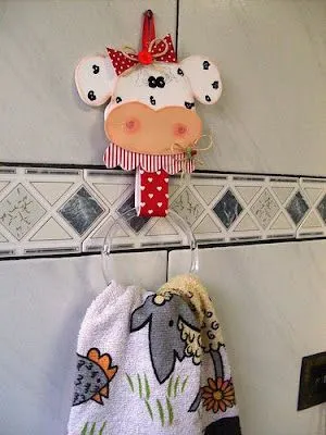 Manualidades, vacas y pollos para la cocina de mamá | Blog de ...