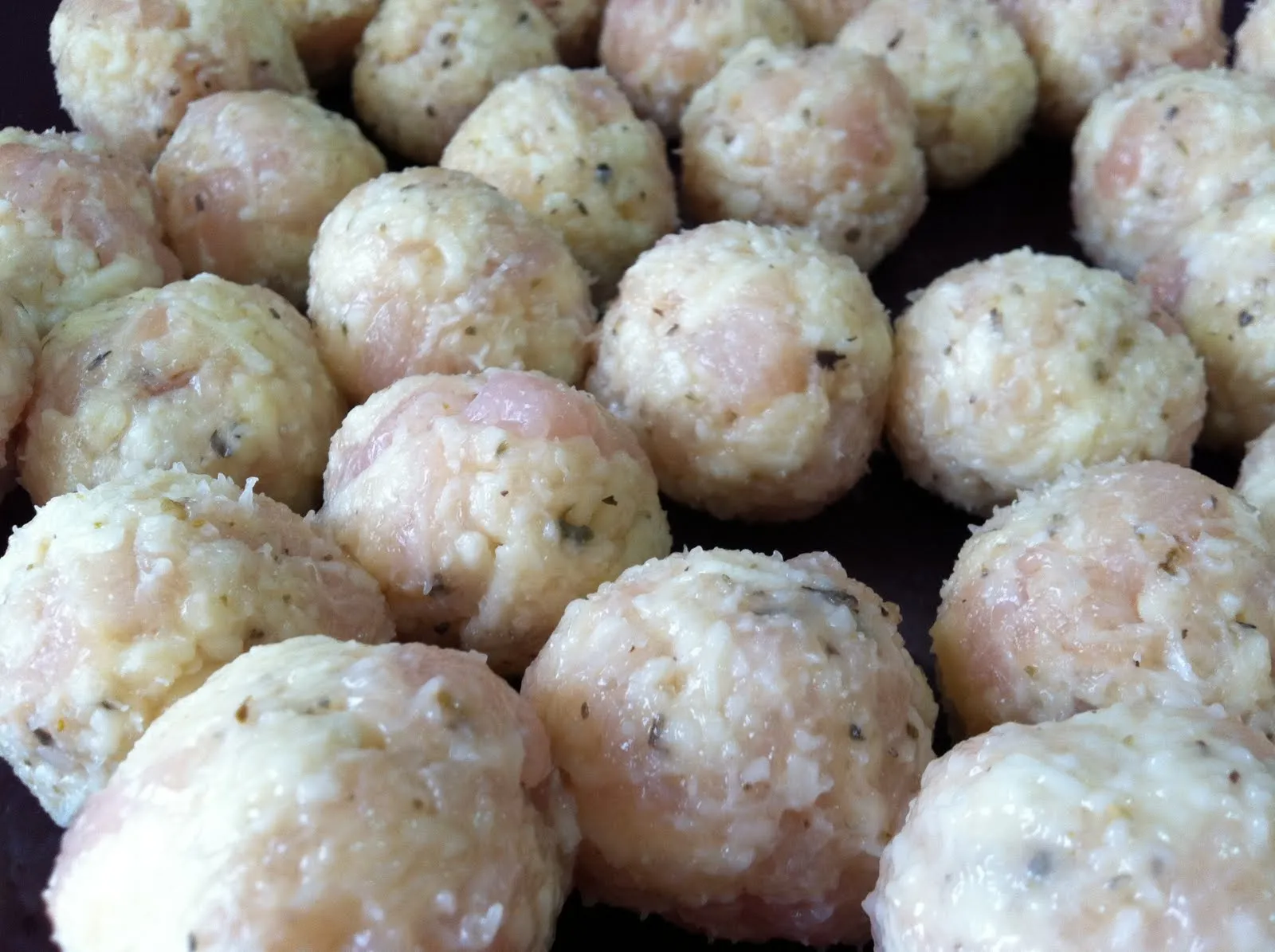 Cocina de Inés: Bolitas de pollo y queso Cocina de Inés: Bolitas de pollo y queso