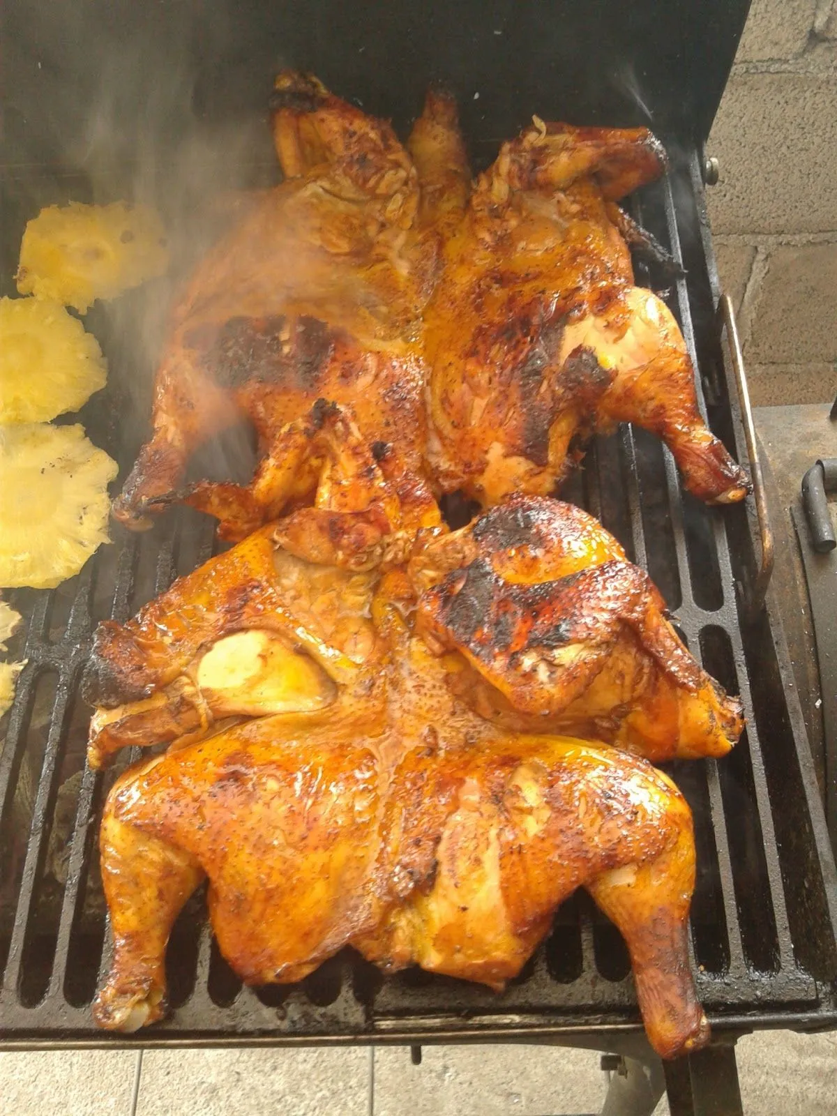 Cocina a la Parrilla.: POLLO MARINADO EN MOSTAZA ASADO AL CARBÓN. Cocina a la Parrilla.: POLLO MARINADO EN MOSTAZA ASADO AL CARBÓN.