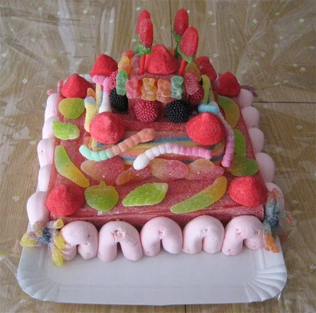 Cocinamos en la escuela: Tarta de chuches