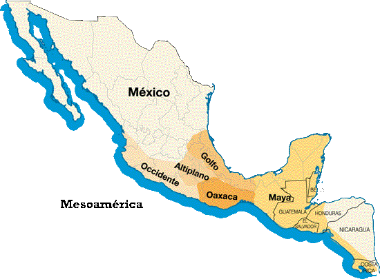 Cocinando la historia: Áreas culturales de mesoamerica