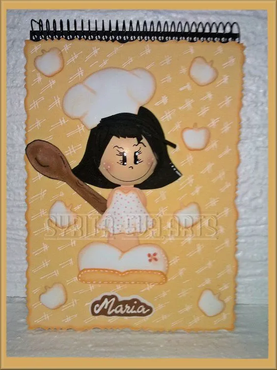 Cocineras en foami - Imagui