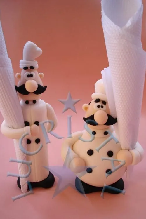 cocineros | Clay | Pinterest | Chefs, Fimo y Arcilla De Polímero