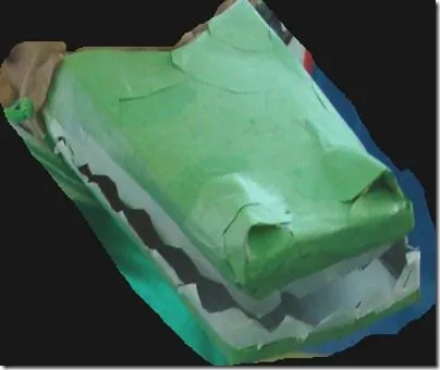 Mascara de cocodrilo en foami - Imagui